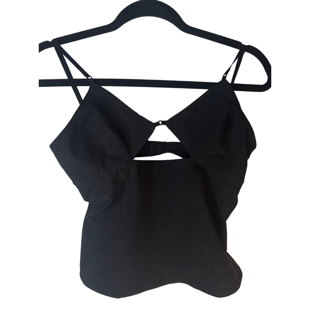 2/$30 ZARA Small Black Sleeveless Top Polyester & Elastane - Picture 9 of 13